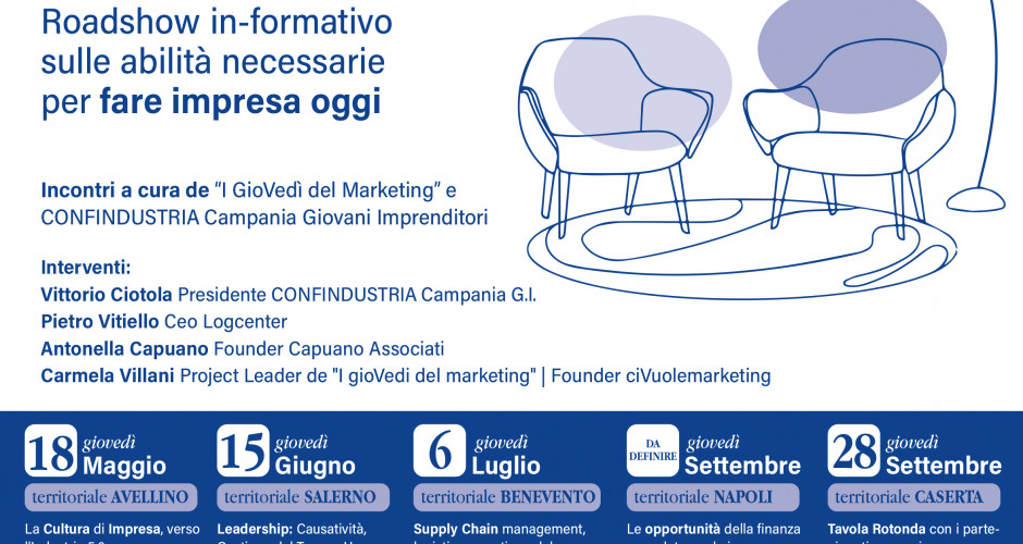 ImpresAbility Tour - incontri a cura de "I Giovedì del Marketing" e Confindustria Campania Giovani Imprenditori