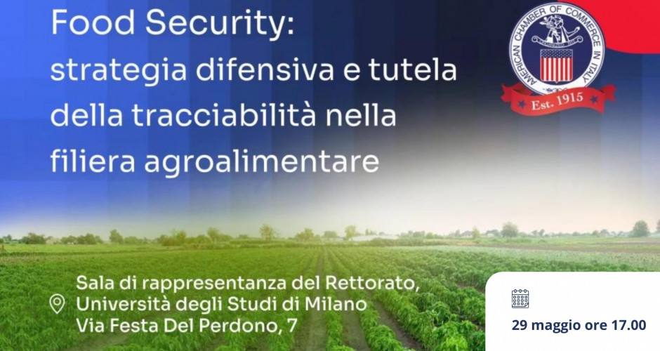 Food Security: strategia difensiva e tutela della tracciabilità nella filiera 