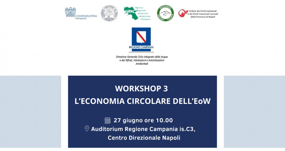 Workshop "L'Economia circolare dell'EoW"
