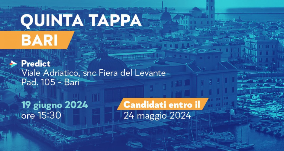 Talentis GI Startup Program 2024 - Tappa Bari