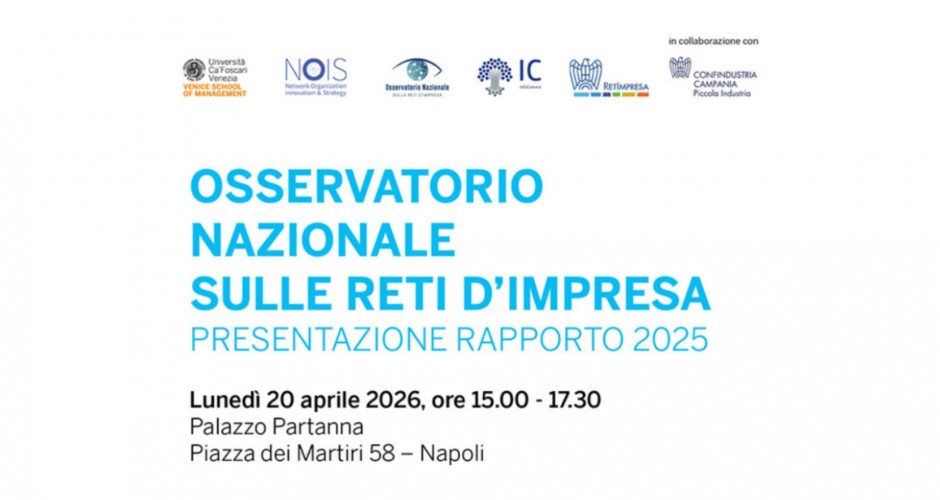 Presentazione del 7° Rapporto Annuale dell’Osservatorio Nazionale sulle Reti d’Impresa