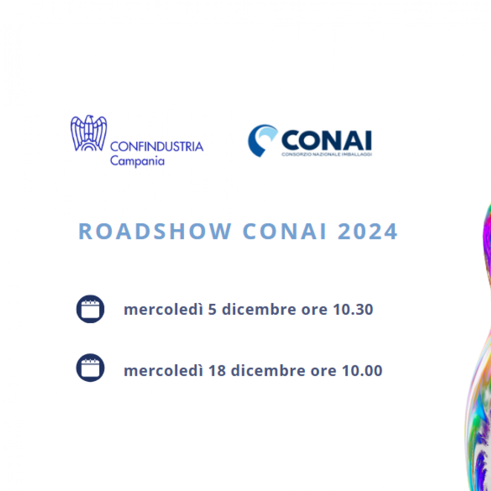 Appuntamenti Roadshow Conai 2024